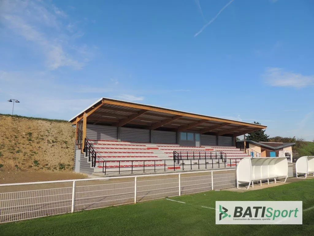 Construction tribune modulaire fleury merogis wm.