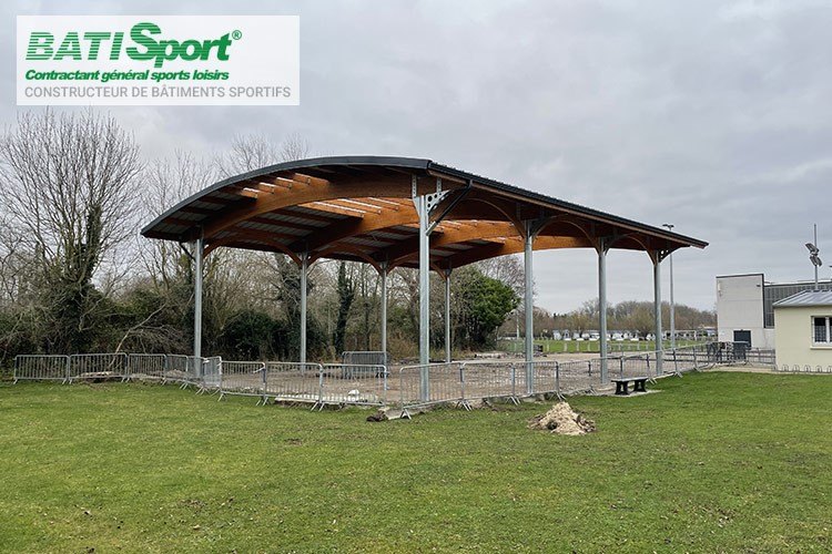 Couverture modulaire hallsport a rang du fliers.