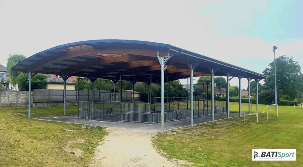 Couverture terrain multisport Saint-Riquier